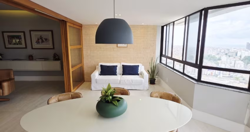 Apartamento à venda de 242m2 no Horto Florestal no Twenty Tower com vista mar.