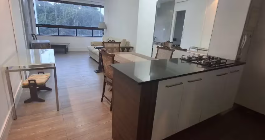 Alugue apartamento mobiliado de 57m² na avenida anita garibaldi