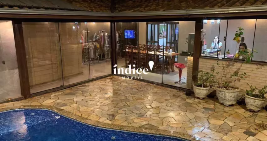 Casa sobrado com 3 suítes á venda no residencial flórida