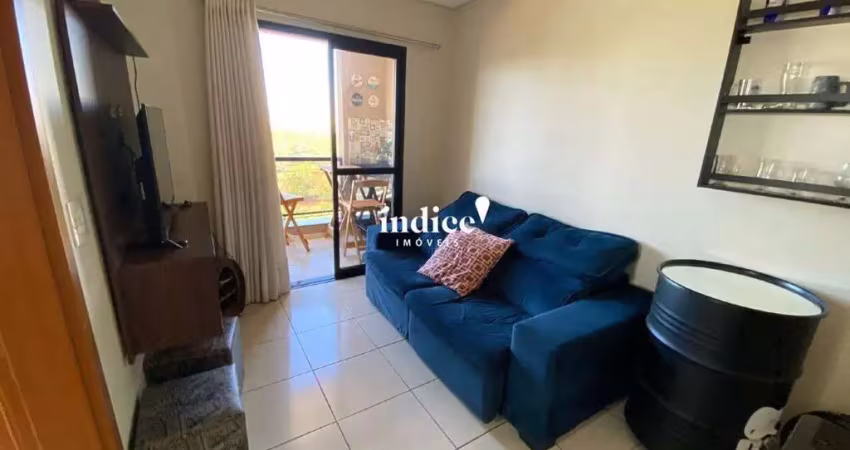 Apartamento mobiliado no bairro jardim palma travassos, 1 quarto, 1 vaga, rio madeira