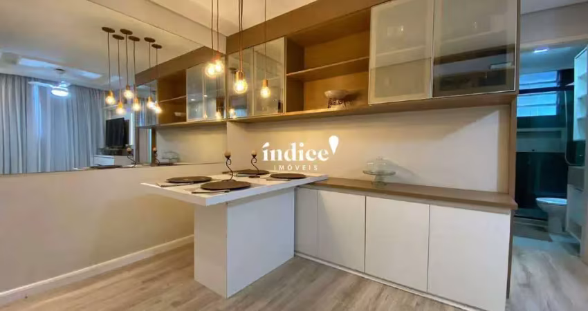 Apartamento no bairro city ribeirão, 2 quartos, 1 vaga, spazio robespierre