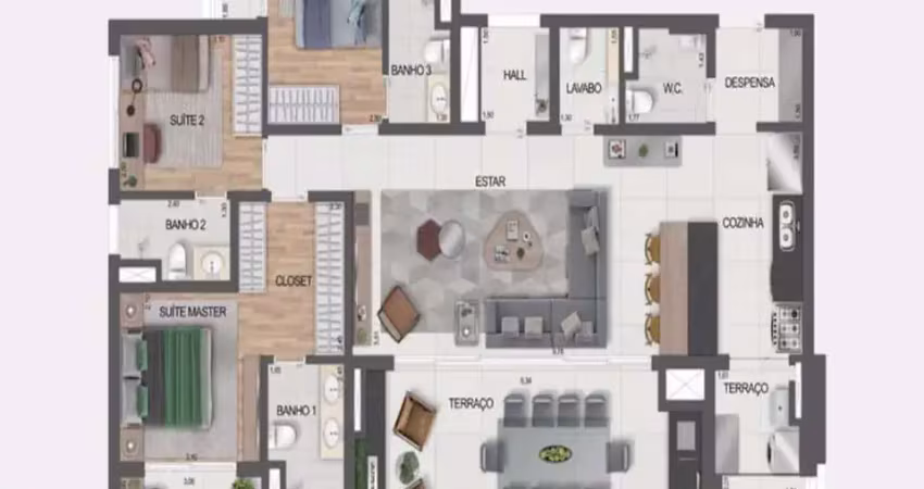 Apartamento à venda na Avenida Armando Ferrentini, 527, Paraíso, São Paulo