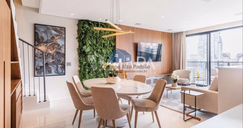 Lindo Duplex totalmente mobiliado e decorado com 2 suites e 2 vagas