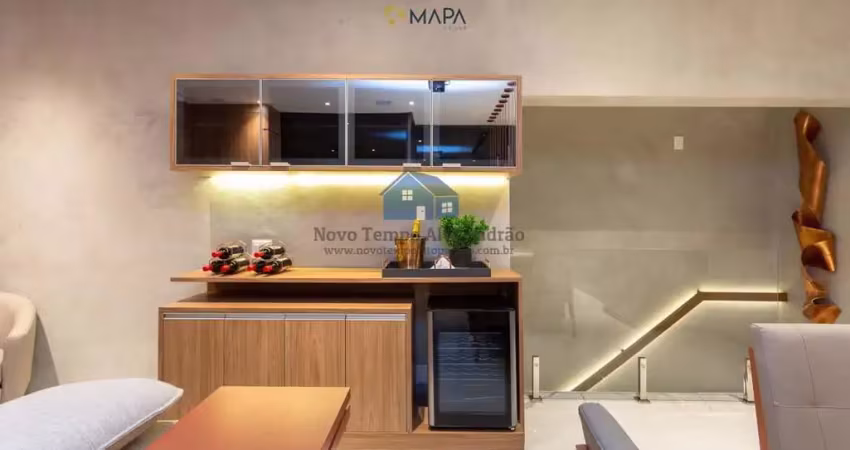 Cobertura duplex em um dos bairros mais sofisticados de São Paulo. Exclusiva. Mobiliada e Decorada