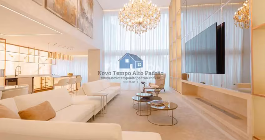 Luxuoso e aconchegante, o penthouse - TOTALMENTE MOBILIADO