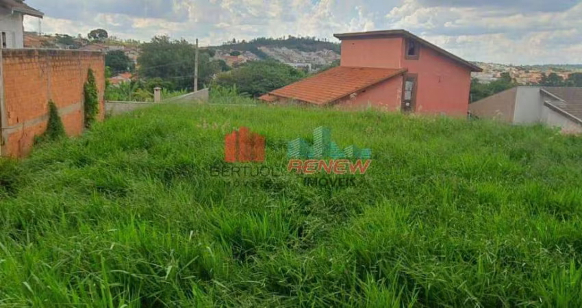 TERRENO COM 469,95M² À VENDA NO RECANTO DOS PÁSSAROS II - VALINHOS SP