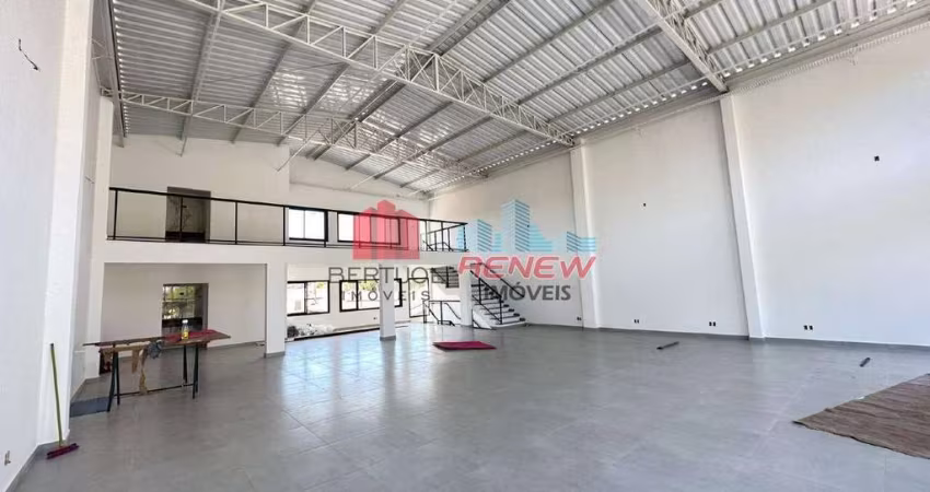 Prédio Comercial para vender em Valinhos,com mezanino,banheiros,piso inferior para depósito.
