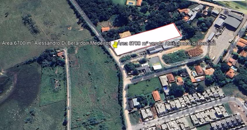 Terreno à venda na Rua Alessandro di Berardo, 10000, Medeiros, Jundiaí
