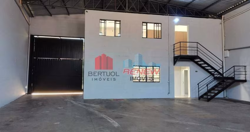 ,Barracão para locação em Valinhos, para Comércios em geral ou pequena Industria .