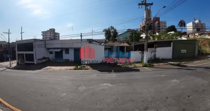 Terrenos Comerciais em Valinhos para vender, com construções antigas, na região central ,excelente para construção comercial.