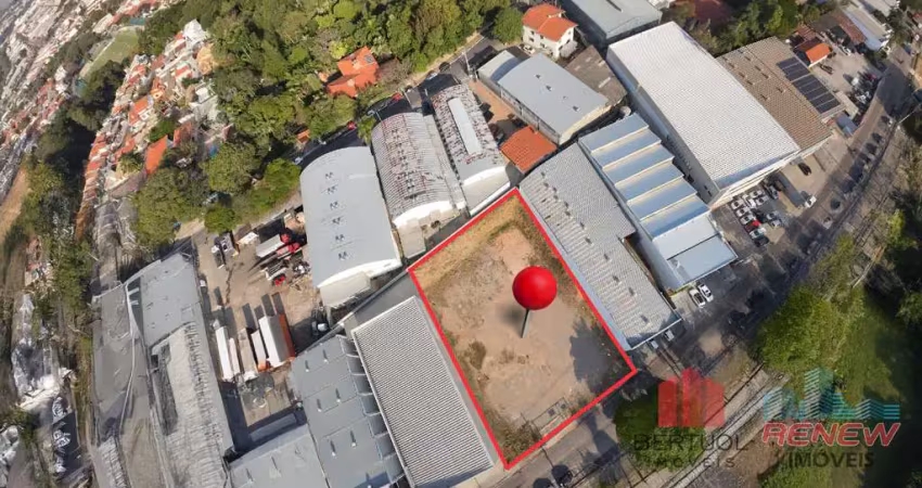 Terreno comercial/industrial com projeto aprovado – bairro nova vinhedo