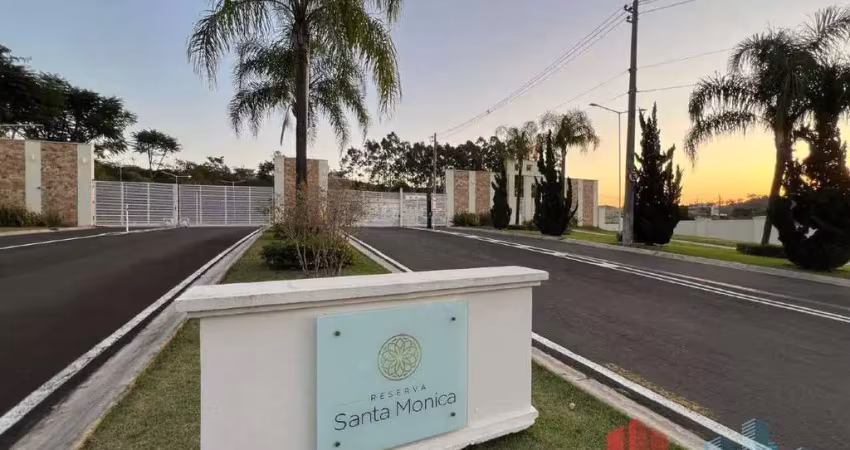 Terreno em condomínio à venda condomínio reserva santa mônica em itupeva