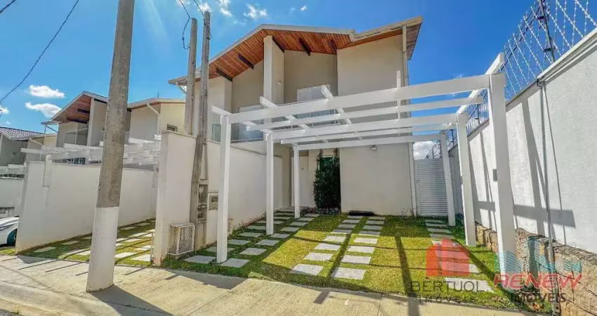 Casa à venda, 3 quartos sendo 1 suíte, 2 vagas, condomínio villagio di montalcino - vinhedo/sp