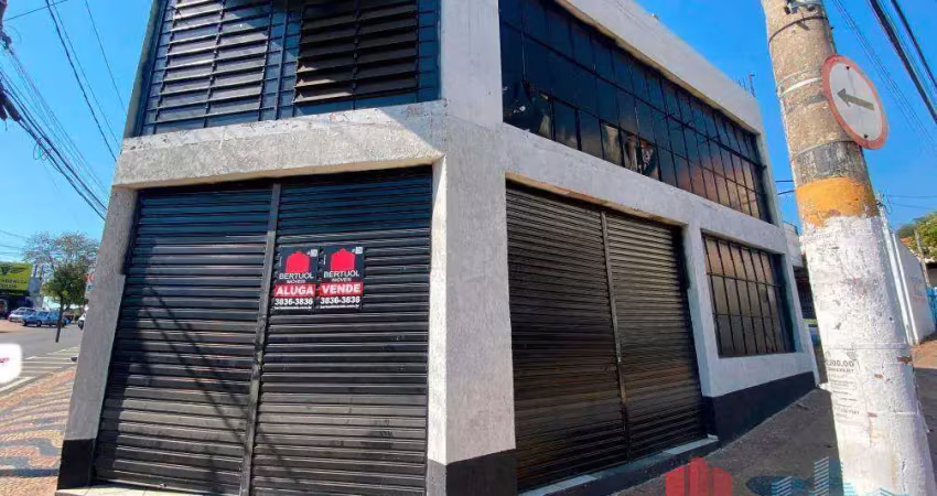 Prédio de esquina para locação ou venda - centro de valinhos/sp