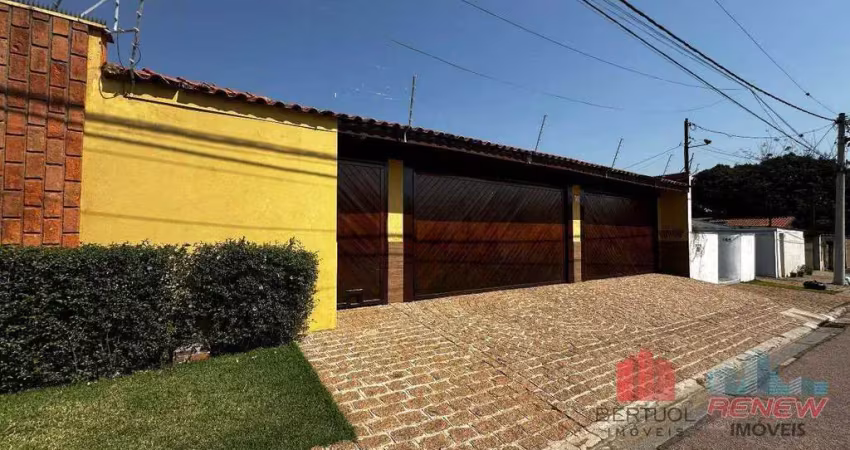 Casa com 3 suítes, piscina e lareira em jardim molinari, jundiaí