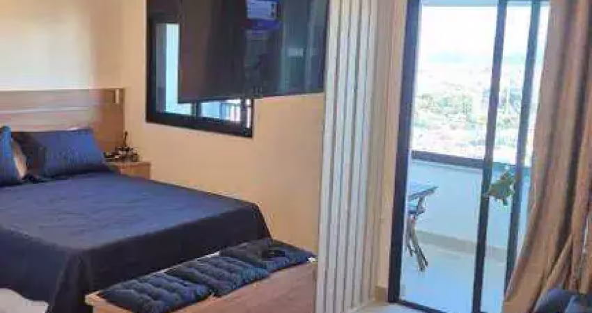 Studio 47 m² com vista livre e varanda gourmet (porteira fechada) – sorocaba