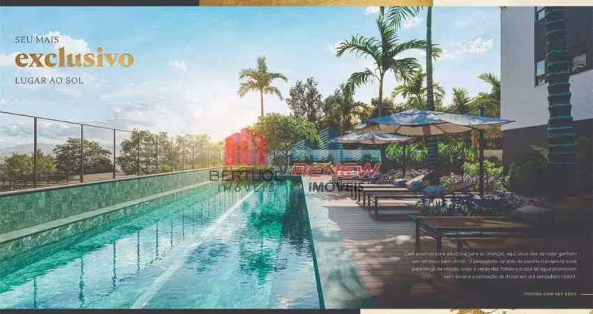 Apartamento garden à venda bela vitta residence em valinhos