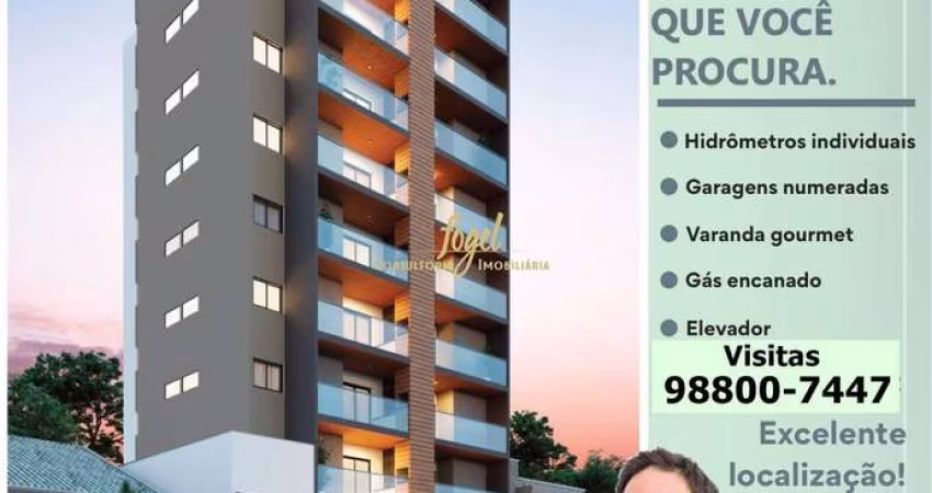 Santa Catarina - Apto 2/4 (1 Suíte) - 80m² - Sacada - Excel Localização - 1 Vaga