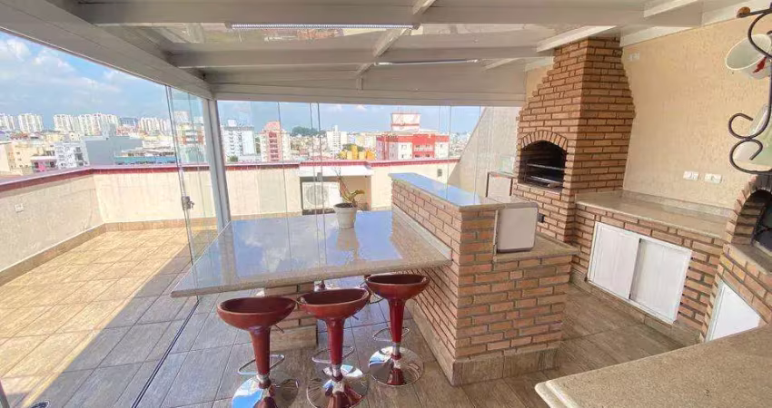 Cobertura para venda em são caetano do sul, centro, 4 dormitórios, 1 suíte, 2 banheiros, 3 vagas