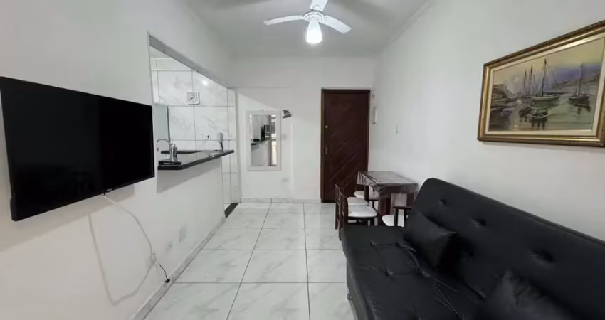 Apartamento para venda em praia grande, aviação, 1 dormitório, 1 banheiro, 1 vaga