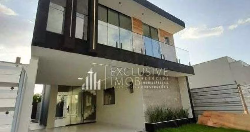 Condomínio Euroville - 4 Suítes - 2 Vagas - Casa nova - Pode financiar