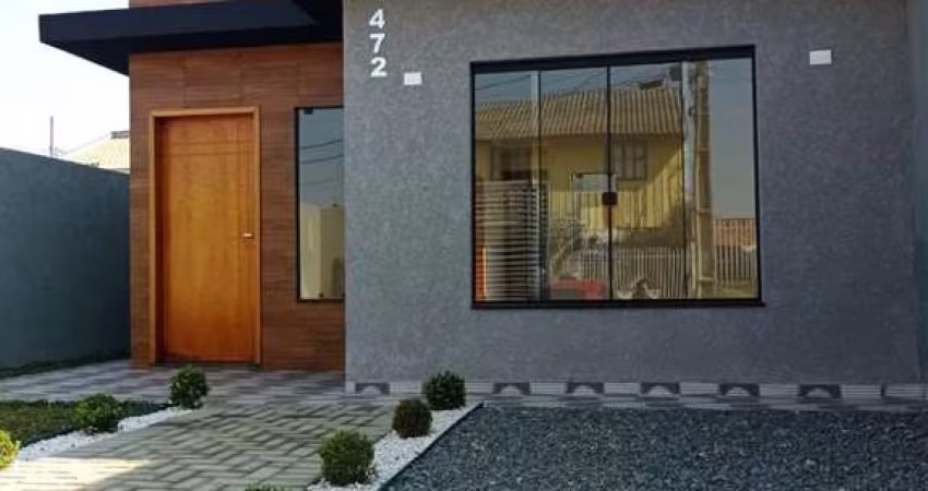 Casa de 2 quartos sendo uma suíte e ótimo acabamento em Faze