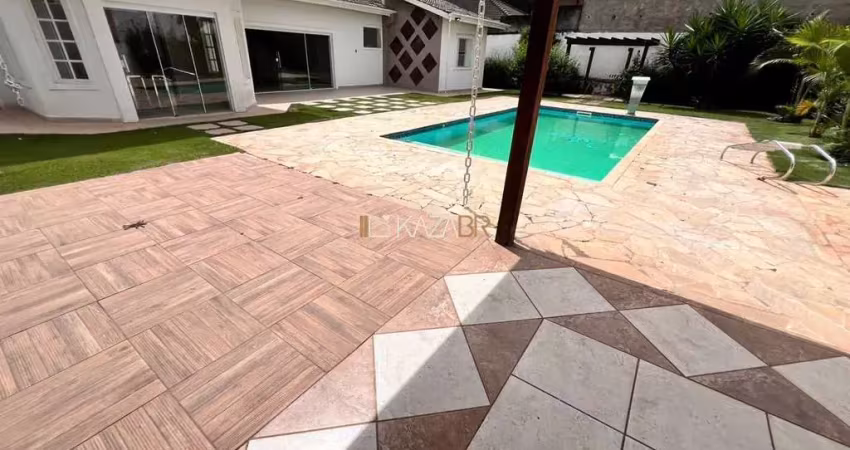 Casa com 5 suites à venda, 540 m² por r$ 2.100.000 - jardim das flores - atibaia/sp