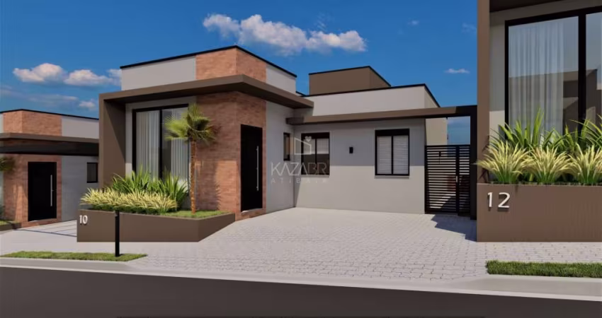Casa com 3 dormitórios com uma suíte  à venda, 96 m² por R$ 790.000 - Chacara Itapetinga - Atibaia/SP