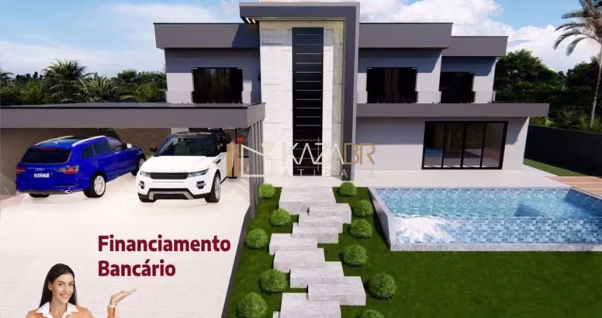 Casa à venda, 4 suítes, piscina, 204m² - $2.000.000 – Condomínio Recanto Tranquilo – Atibaia/SP