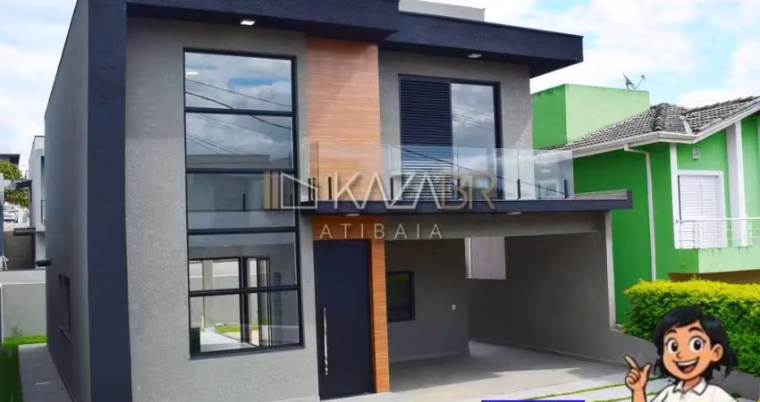 Casa à venda, 3 suítes, piscina, 198m² - $1.590.000 – condomínio terras de atibaia i – atibaia/sp