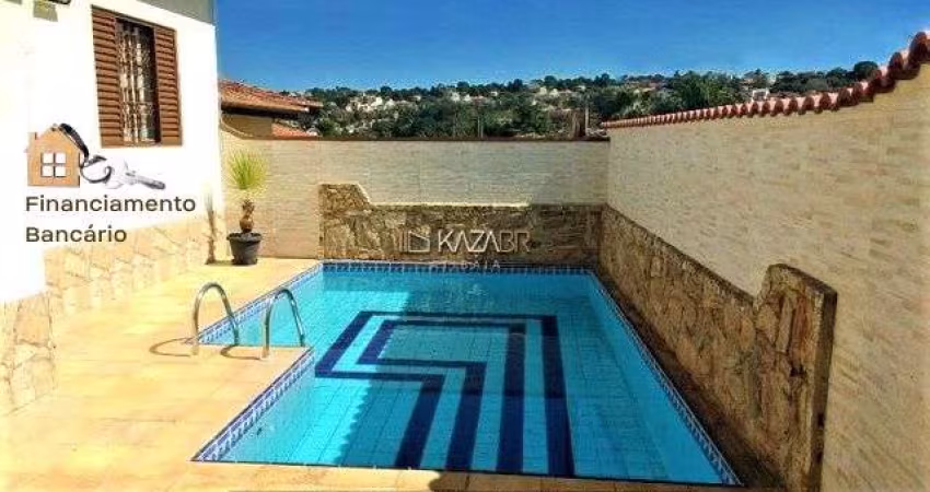 Casa térrea à venda, 2 dormitórios (1 suíte), piscina, quintal. 146,50m². $1.200.000 – Jd. do Lago - Atibaia/SP