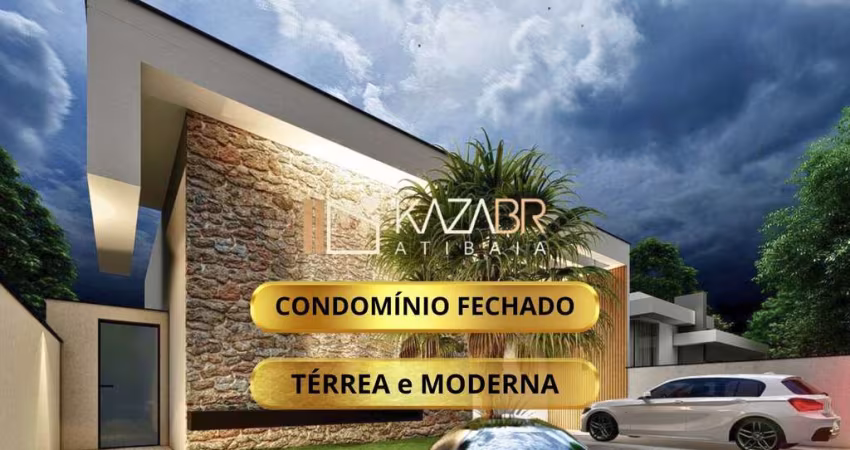 Casa Térrea com 3 dormitórios à venda, 164 m² por R$ 1.390.000 - Buona Vita - Atibaia/SP