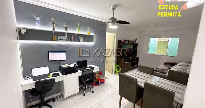 Apartamento à venda, 2 dormitórios, piscina, 50m² - $270.000 – San Marino – Piracaia/SP