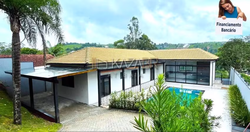 Casa térrea à venda, 3 dormitórios (1 suíte), piscina, 198m² - $1.100.000 – jd. estância brasil – atibaia/sp