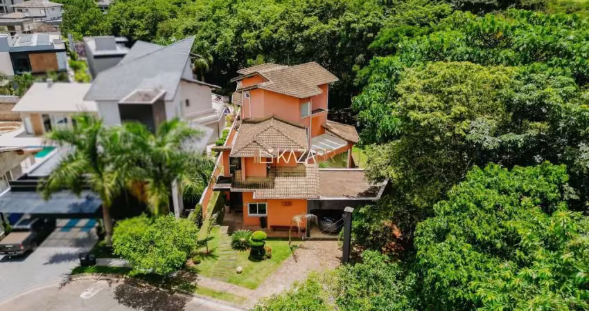 Casa com 5 dormitórios sendo 4 suítes à venda, 462 m² por r$ 3.620.000 - tanque - atibaia/sp