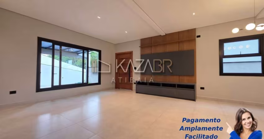 Casa à venda, condomínio fechado, 3 suítes, 115m² - $818.000 – Jd. Paulista – Atibaia/SP