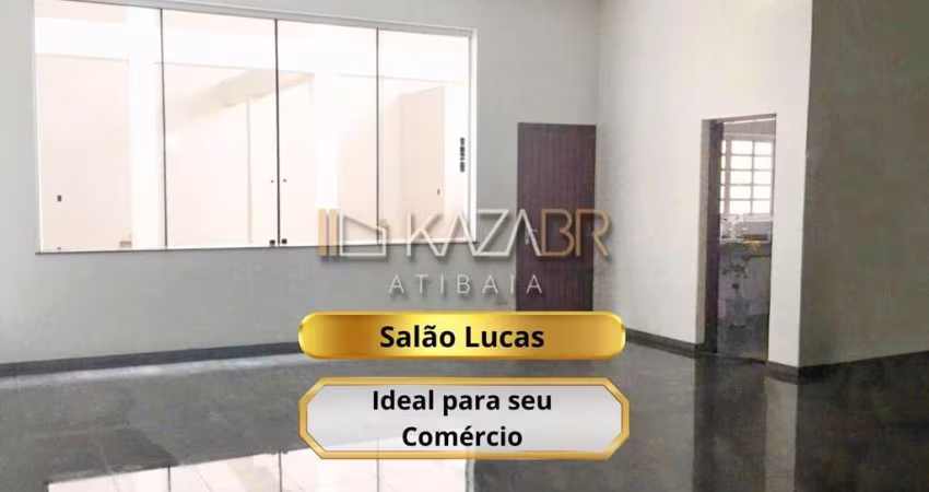 Sala comercial para locação, Al. Lucas, 110m², 2 banheiros - $5.500 – Vila Thais – Atibaia/SP