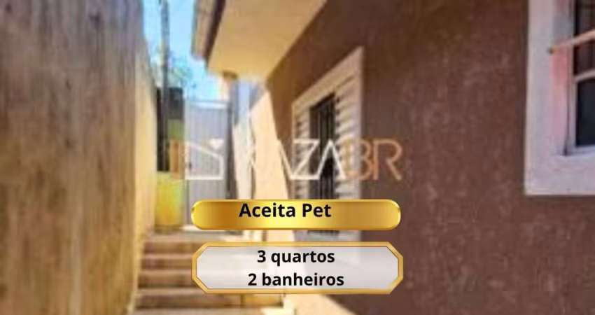 Casa com 3 dormitórios para alugar, 130 m² por R$ 2.800,09/mês - Jardim das Cerejeiras - Atibaia/SP