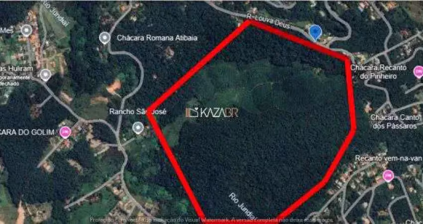Terreno à venda, 588000 m² por r$ 7.500.000,00 - jundiaizinho - atibaia/sp