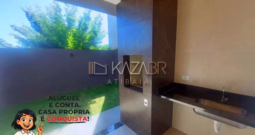 Casa à venda, 3 dormitórios (1 suíte), área gourmet, 105m² - $860.000 – travessa da al. lucas, atibaia/sp