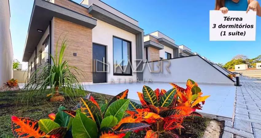 Casa térrea à venda, condomínio estilo vila, 3 dormitórios (1 suíte), 77,37m² - $670.000 - chácaras maringá – atibaia/sp