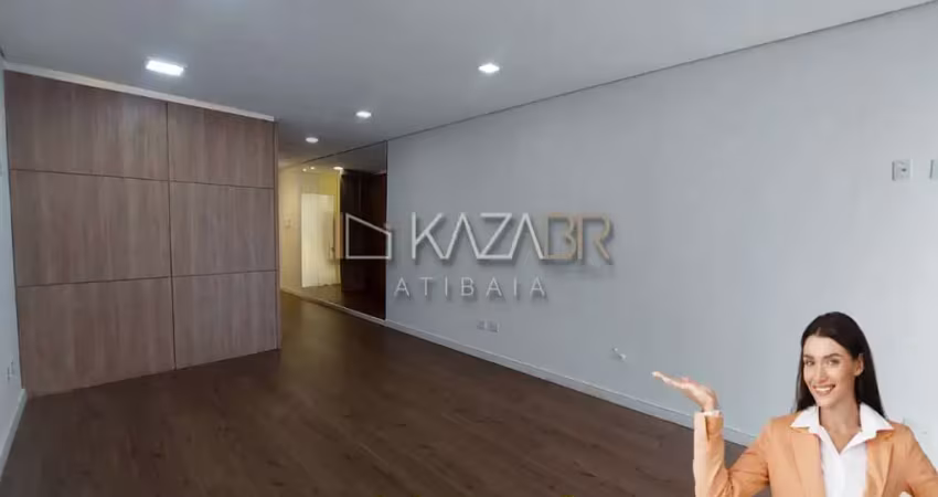 Sala comercial para locação, 47m², al. lucas – $4.100 (condomínio, iptu e água inclusos) - v. thais – atibaia/sp