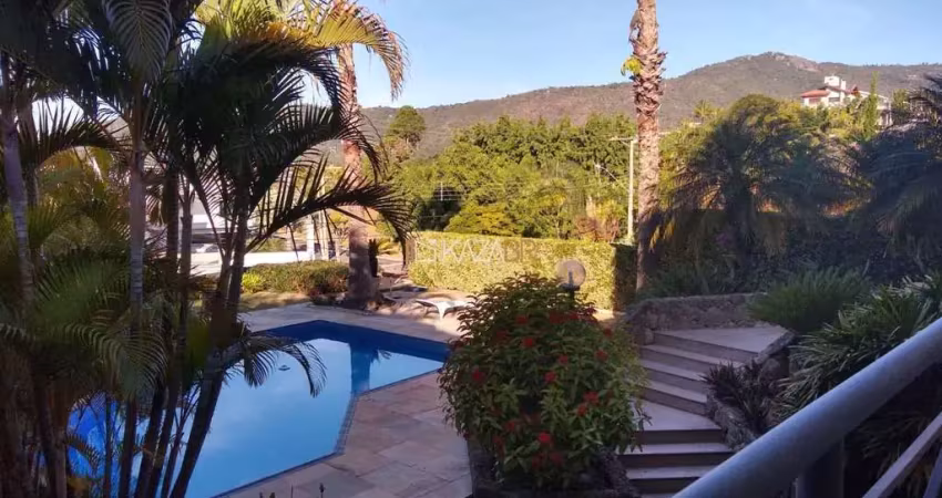 Casa alto padrão cond. osato com 4 dormitórios à venda, 520 m² por r$ 2.800.000 - vila santista - atibaia/sp