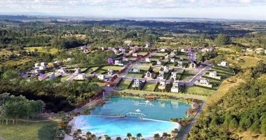 Terreno no resort villa ventura de viamão condomínio fechado  alto padrão