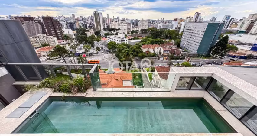 Cobertura duplex 4 suítes no Batel - J8