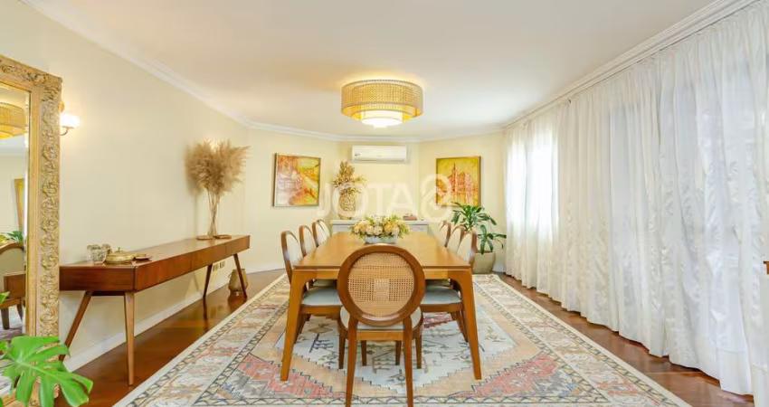 Apartamento com 4 quartos e 4 vagas no Bigorrilho