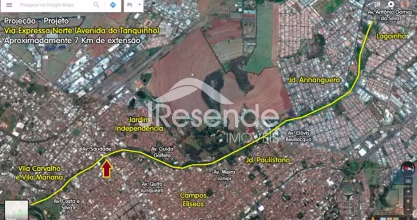 Terreno à venda na Av. Tanquinho, Parque Industrial Tanquinho, Ribeirão Preto