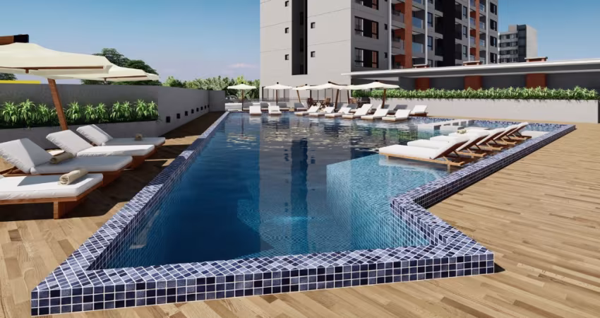 Apartamentos de 3 quartos  sendo 1 Suíte, tem   78,91m2, privativos na planta Bairro Cordeiros -SC