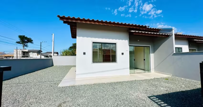 Casa nova para venda  com 2 quartos aceita financiamento  bairro quinta acorianos - barra velha - sc