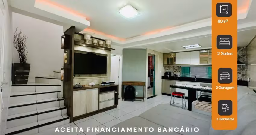 Casa  para venda  com 2 suites, 2 vagas e 1 lavabo  fica no bairro são vicente - itajaí - sc